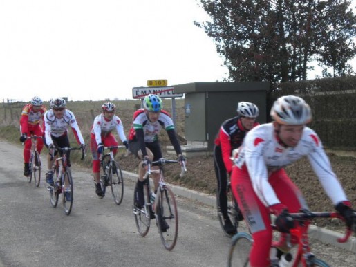 Jean Luc dans le peloton